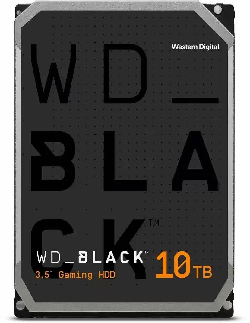 Жесткий диск WD Black WD101FZBX, 10ТБ, HDD, SATA III, 3.5"