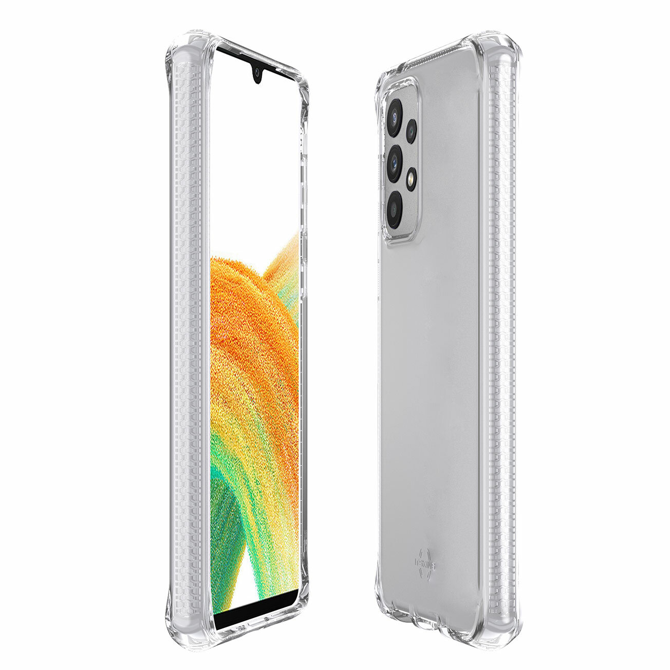 Чехол-накладка антибактериальный ITSKINS SPECTRUM CLEAR для Samsung Galaxy A33 (5G), прозрачный - фото №5