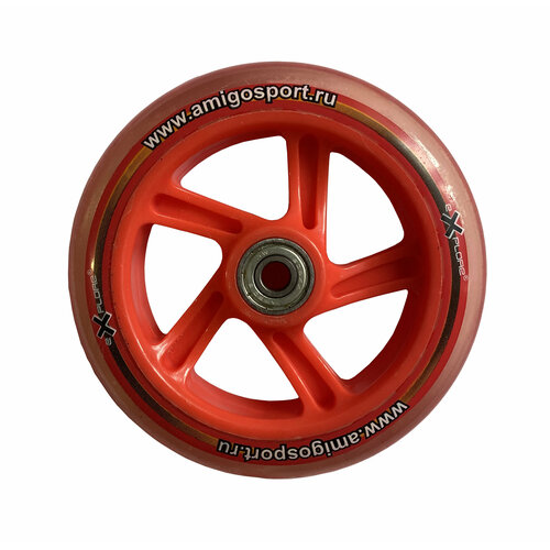 Набор колес для самоката 145мм Красный набор колес для самоката ridex 3d robin 120 90 мм красный