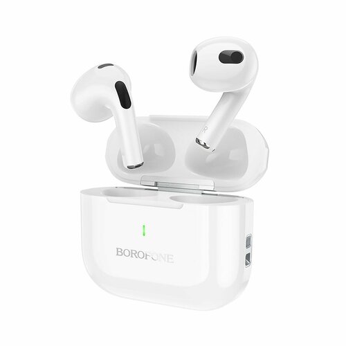 Беспроводные Bluetooth-наушники Borofone TWS BW58 APods 3, белые, 1 шт. беспроводные наушники borofone be40 microusb black