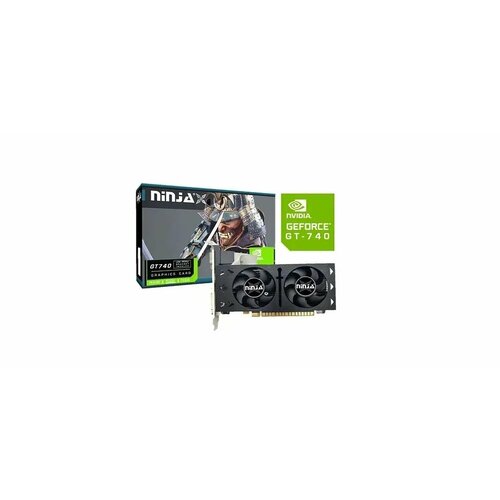 Видеокарта Ninja NVIDIA GeForce GT 740 NF74LP025F 2Gb DDR5 128 бит NF74LP025F 809000₽