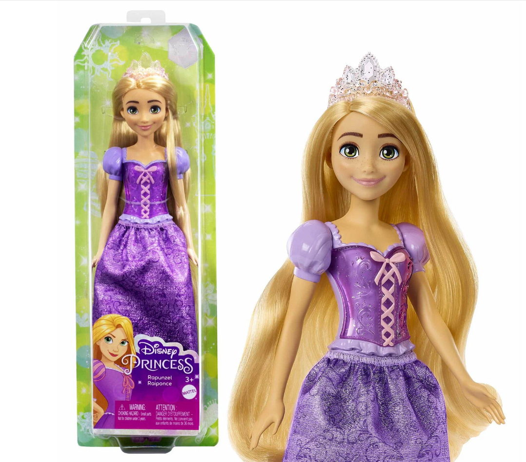 Кукла Mattel Disney Princess Золушка, HLW06 Рапунцель