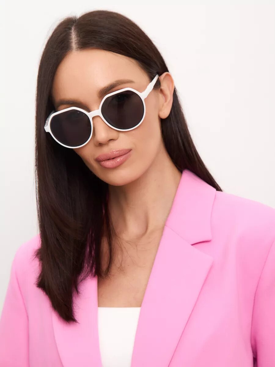 Солнцезащитные очки , белый — фото 1