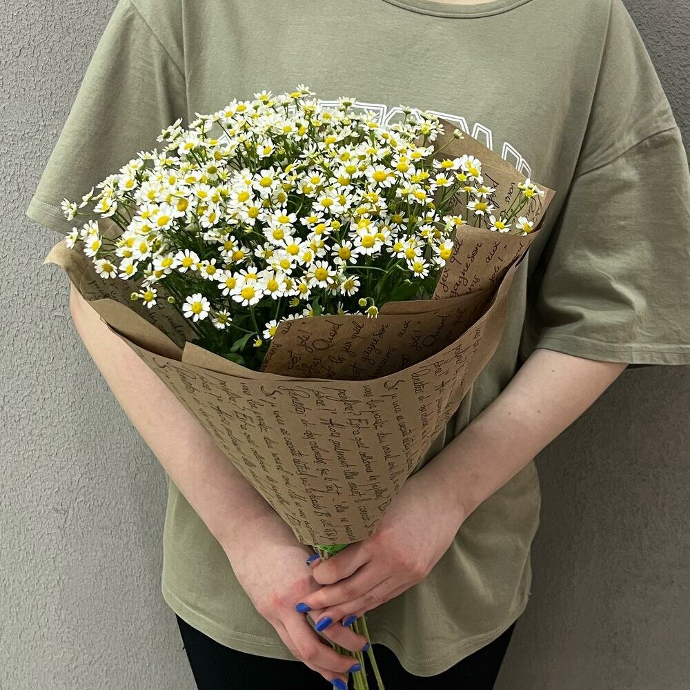 Ромашки в крафте