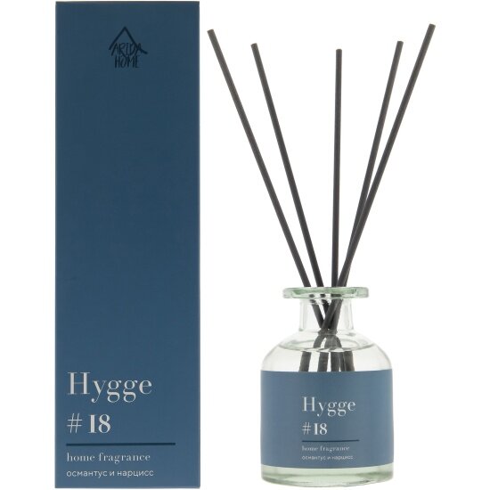 фото Ароматический диффузор Arida Home Хюгге #18 Османтус и нарцисс, 100 мл