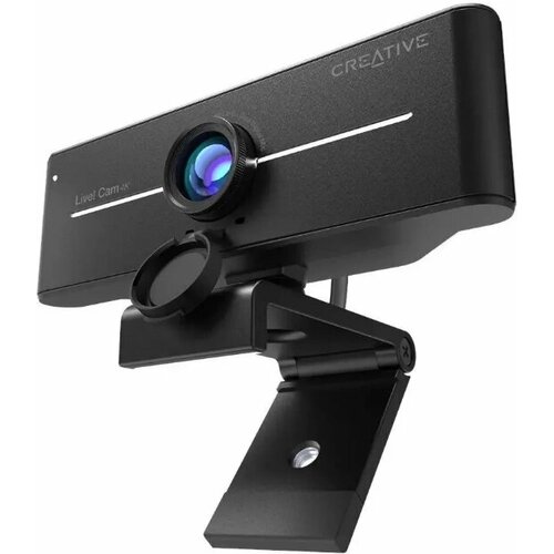 Камера Web Creative Live! Cam Meet 4K черный 2Mpix (1920x1080) USB2.0 с микрофоном (73VF095000000) камера web logitech conference cam всс950 usb2 0 с микрофоном цвет черный