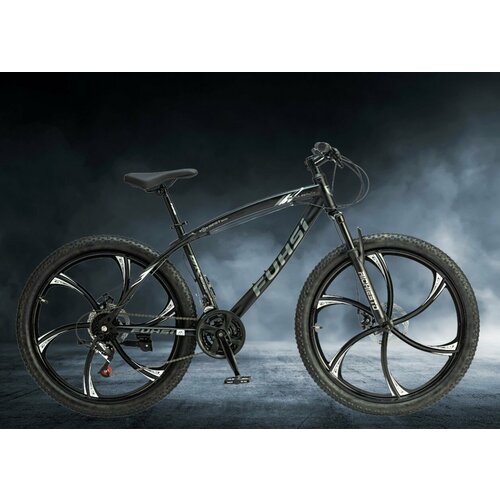 Велосипед горный на литых дисках BREND FUHSI ORIGINAL FU622 26 21 скорость черный 24800₽