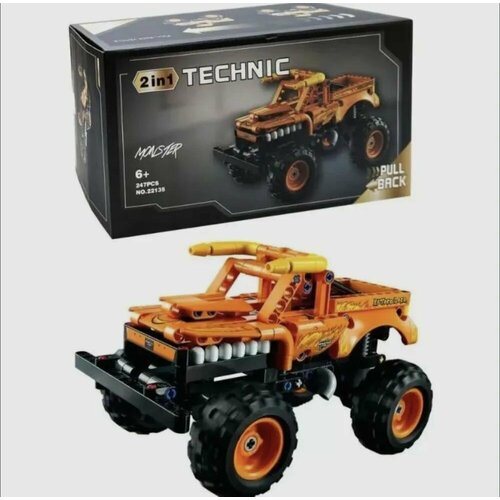 Конструктор Техника Monster Jam: El Toro Loco, 247 деталей монстр трак monster jam el toro loco 6061556 1 43 14 см красный черный