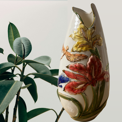 Ваза для цветов ваза декоративная фарфор керамическая ваза 30см 2500₽