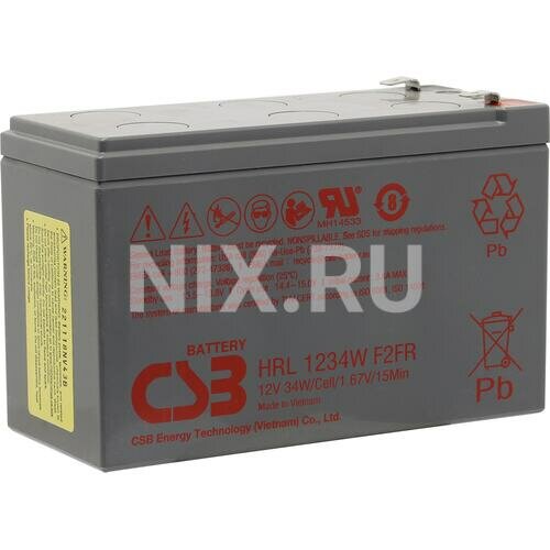 Аккумулятор Csb HRL 1234W F2FR