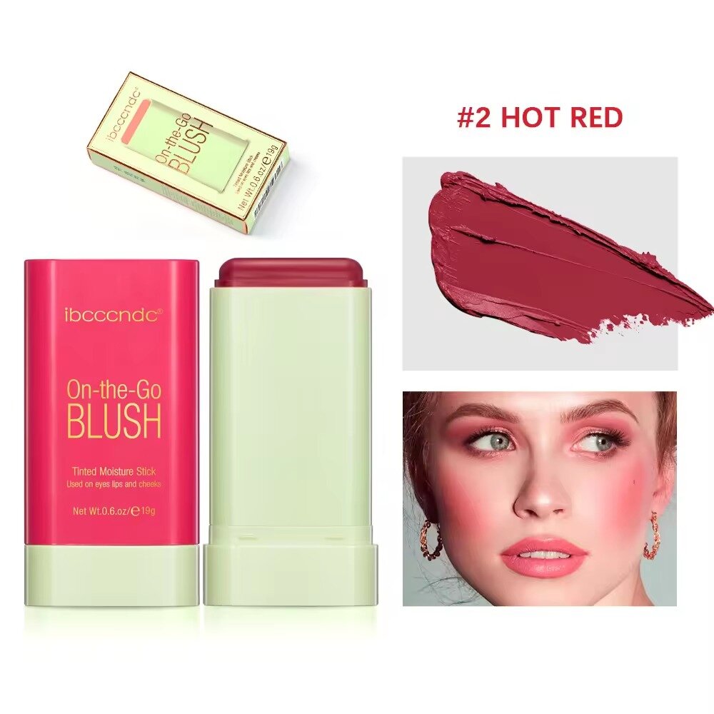 Румяна стик Glow blush 19 гр/Hot red