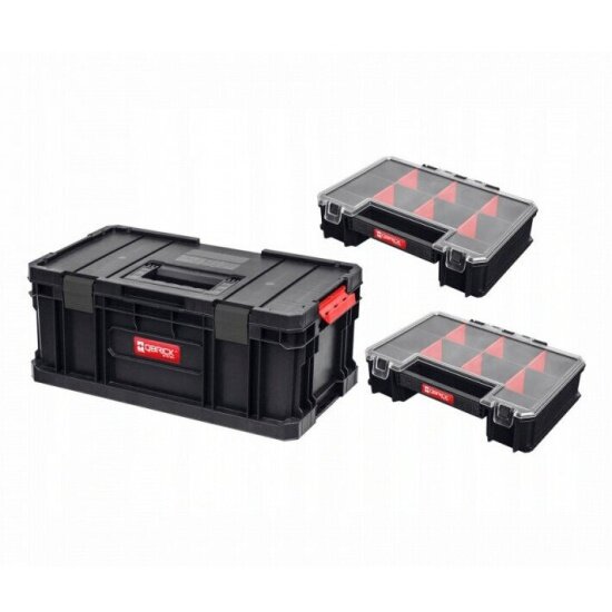 Ящик для инструментов Qbrick System TWO TOOLBOX + 2шт. ORGANIZER MULTI 526х307х221мм