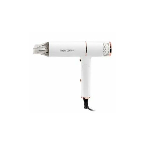 Фен MARTA MT-HD1407A белыйзолотистый 267300₽