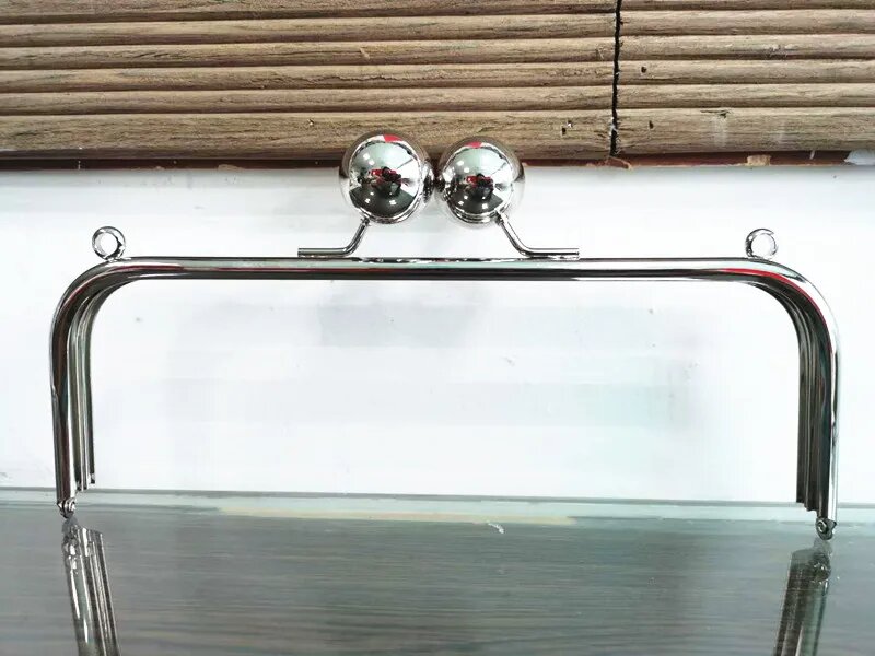 25X9 см с 3-см большой шариковой застежкой античная латунь серебро бронза швейный кошелек рамка Obag ручки Прямая поставка оптовая продажа рамка кошелек 25 cm silver