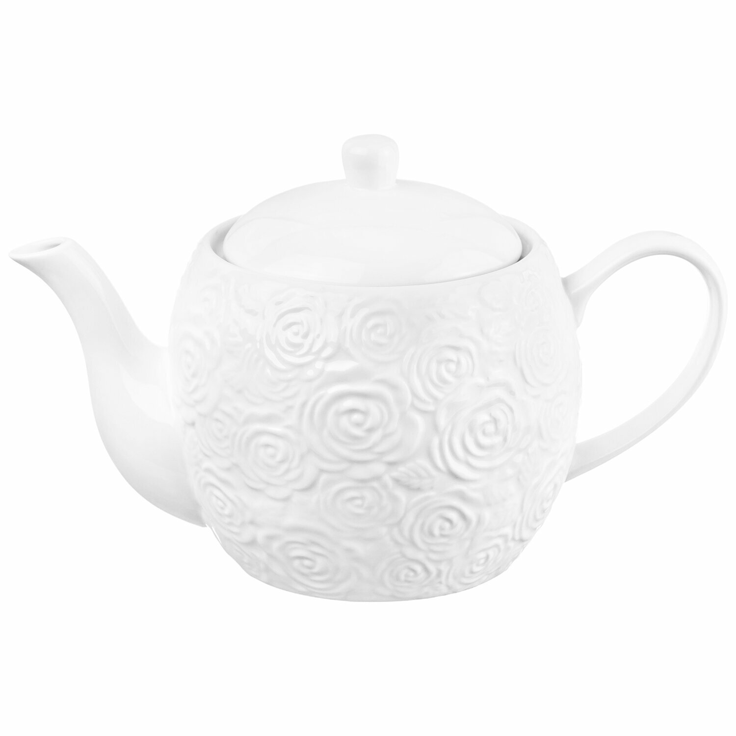 фото Чайник 900 мл 22х12,5х13,5 см Elan Gallery Розы