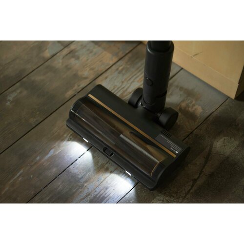 Насадка турбощетка универсальная С подсветкой для пылесоса dreame 12см контакты для R20 t30 T20 v11SE v12 v12pro t20pro r10 r10pro v16s v12s М12 М1З Н12 Dual Н12 Pro M13 M13S M12S тёмно-серый 15500₽