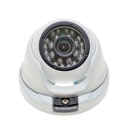 Уличная купольная мультиформатная AHD-камера видеонаблюдения 4Мп антивандальная с фиксированным объективом со встроенной ИК-подсветкой до 15 м MicroVision MV-H4641M 36 300000₽