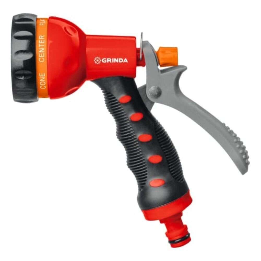 Пистолет поливочный пластиковый GRINDA T-7 8-427185