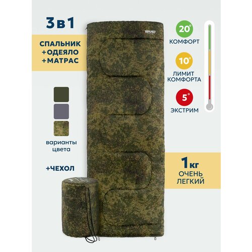 Спальный мешок туристический спальник Standart 298300₽