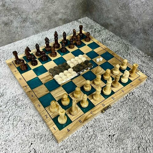 Шахматы, нарды подарочные 