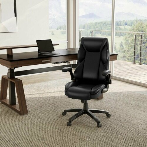 Эргономичное компьютерное кресло Eureka Galene OC11-B, черное