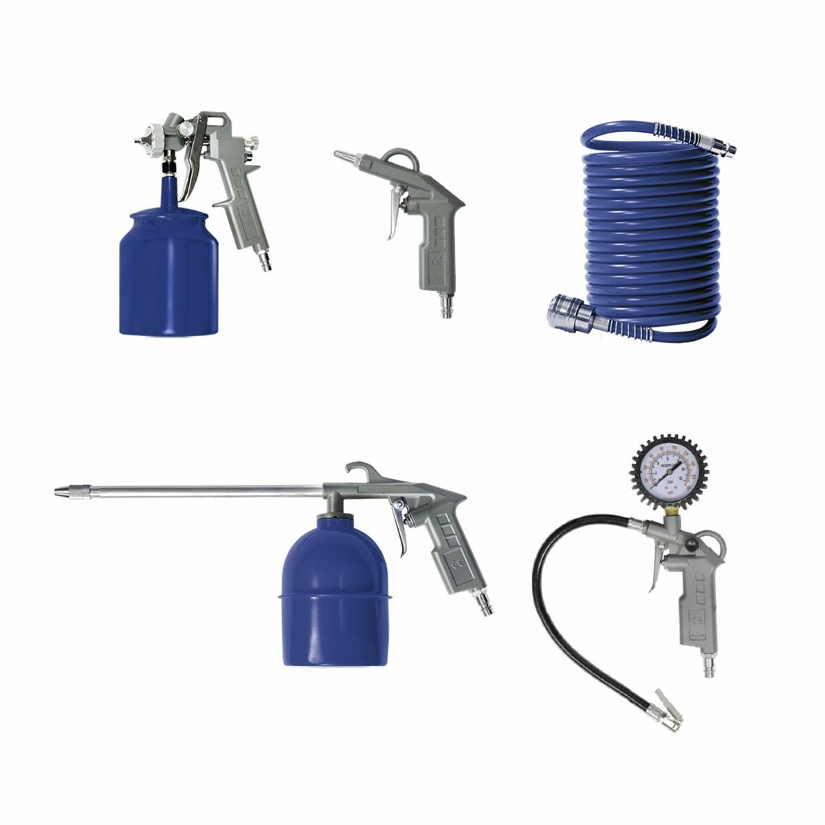 фото Набор пневмоинструмента для компрессора HYUNDAI HAC 5 SET