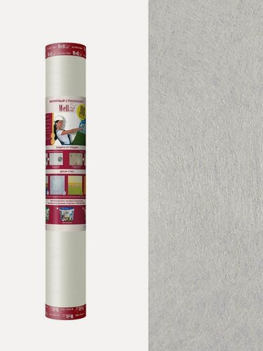 Изображение товара Стеклохолст малярный Wellton-Эконом W40, плотность 40 г/м2, 1х50 м.