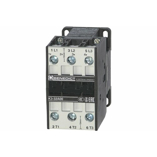 BENEDICT Контактор трехполюсный K3-32A00 24 PN38400