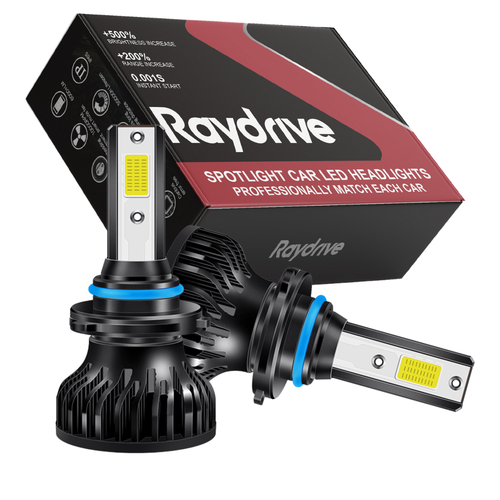 Светодиодные автомобильные лампы Raydrive LED 55W COB H3,6000K,2 шт