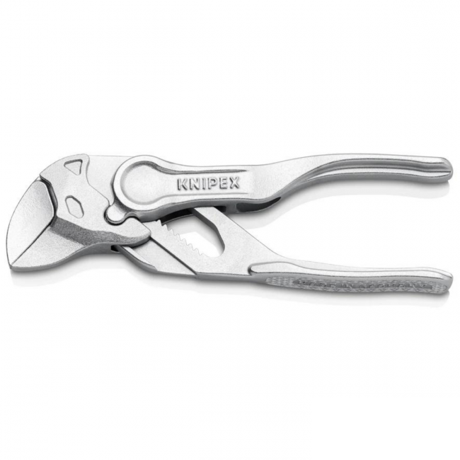 Клещи переставные гаечный ключ 100 мм KNIPEX XS, KN-8604100