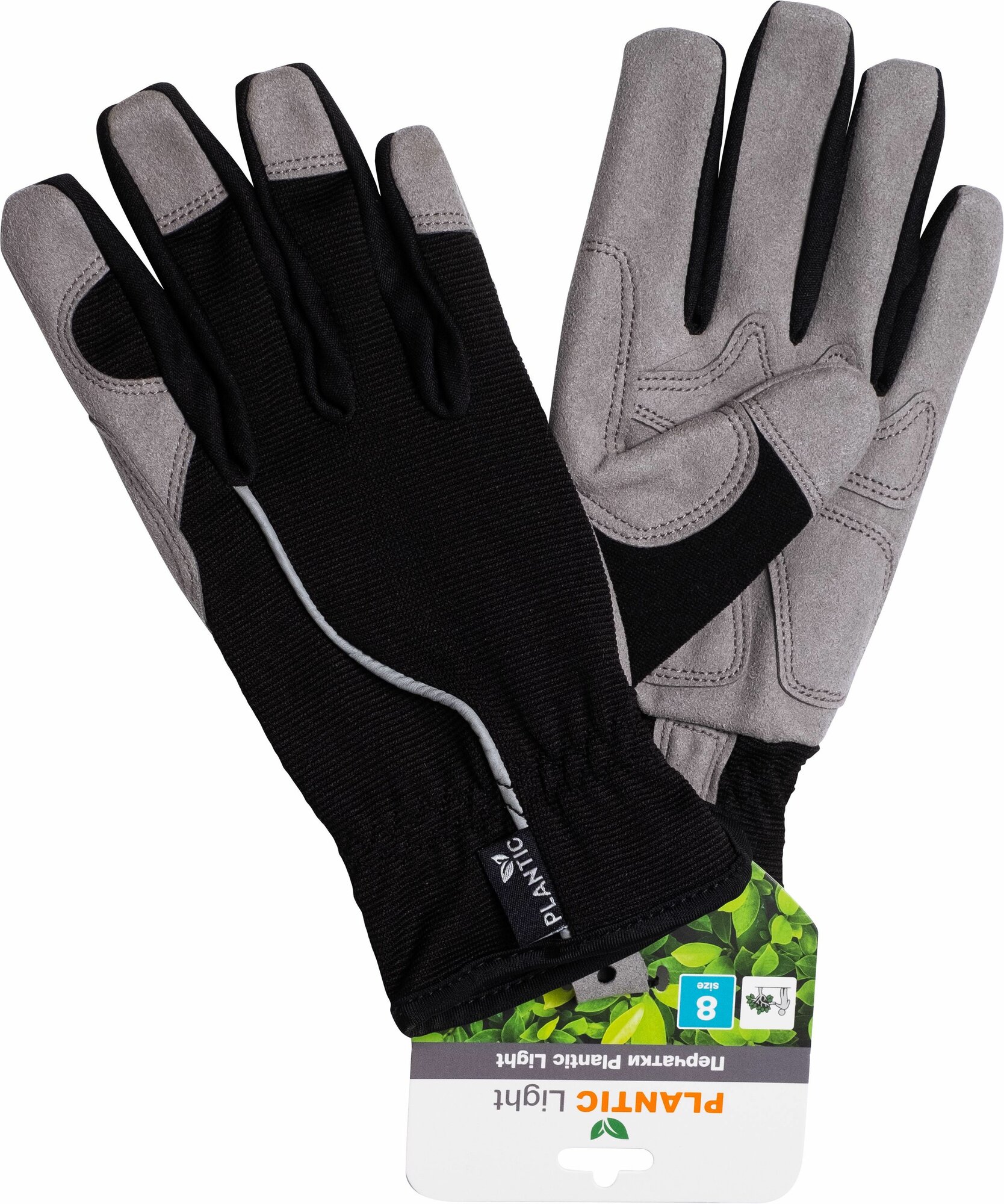Перчатки Plantic Light 8 26464-01, рабочие, полиэстеровые — фото 1