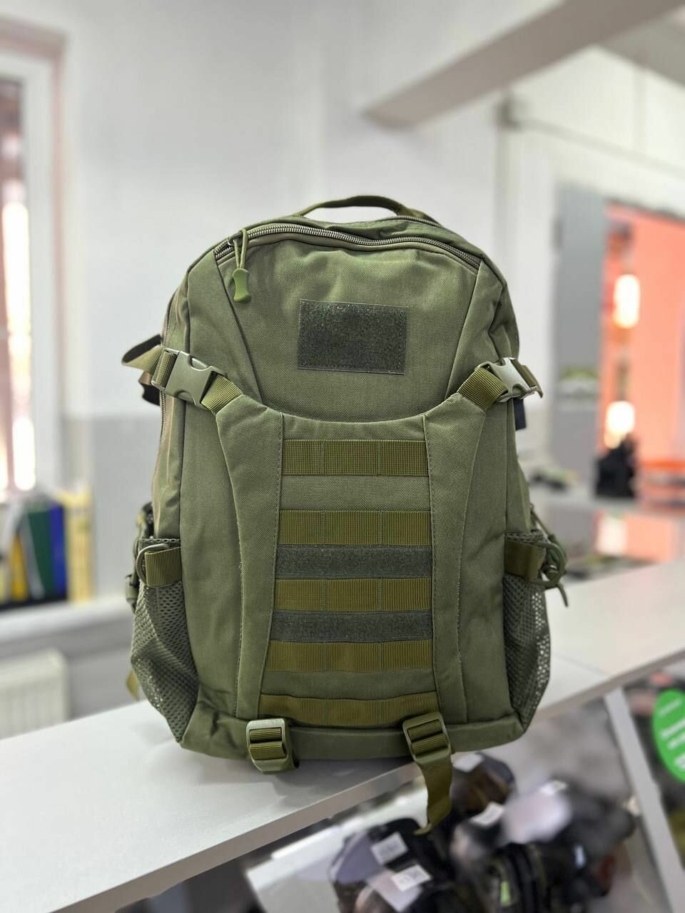 Универсальный тактический рюкзак олива 35л — фото 1
