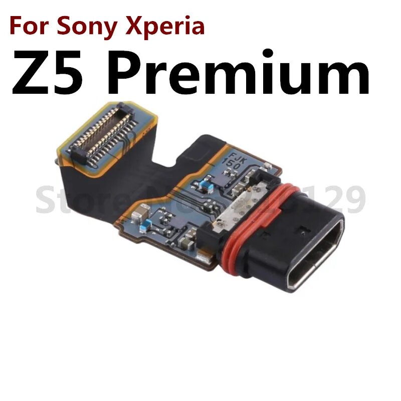 Оригинальная док-станция с USB-разъемом для зарядки, плата зарядного устройства, гибкий кабель для Sony Xperia1 5 8 10 II III Z3 Z4 Ultra Z5 Premium Compact, Z5 Premium