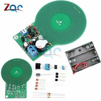 DIY Kit Комплект металлоискателя Электронный комплект DC 3V-5V 60 мм Бесконтактный датчик Плата Модуль Электронная часть с корпусом батареи