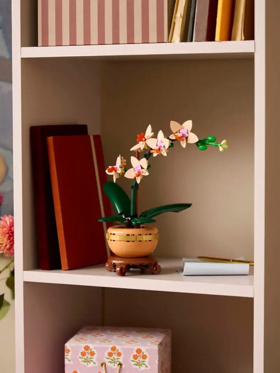 Конструктор LEGO (10343), Mini Orchid, 274 деталей, "Мини Орхидея" — фото 1