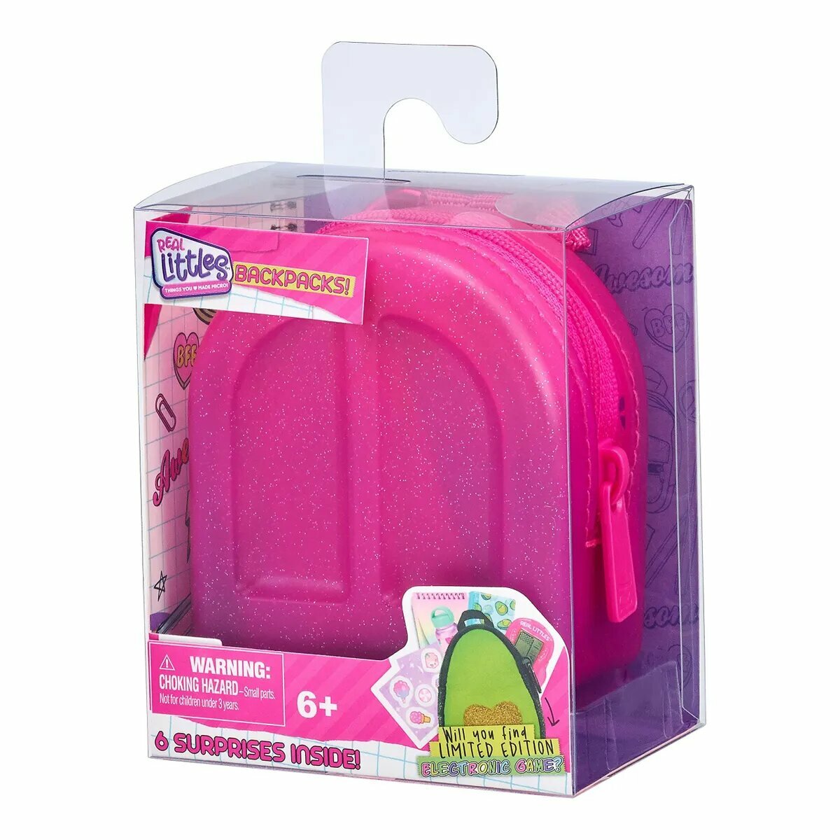 Backpacks Коллекционная игрушка-микро-рюкзак с 6 стационарными сюрпризами Мини-рюкзак-сюрприз подарочной модели и разных цветов/Серия сумок
