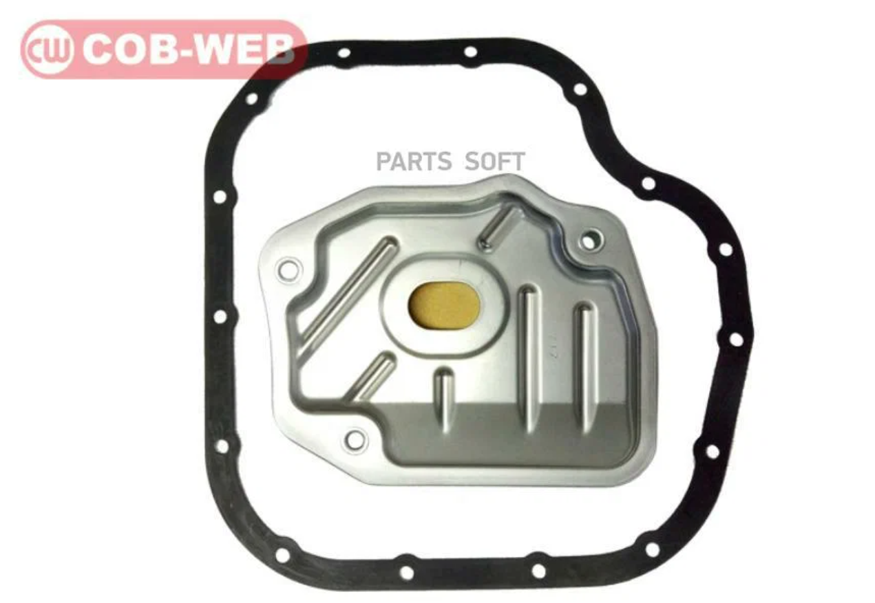 114330 COB-WEB Фильтр АКПП с прокладкой поддона TOYOTA Auris(E150) 1.5-1.8 06-12 / RAV 4 2.0 IV 12-> / Vitz(P13)