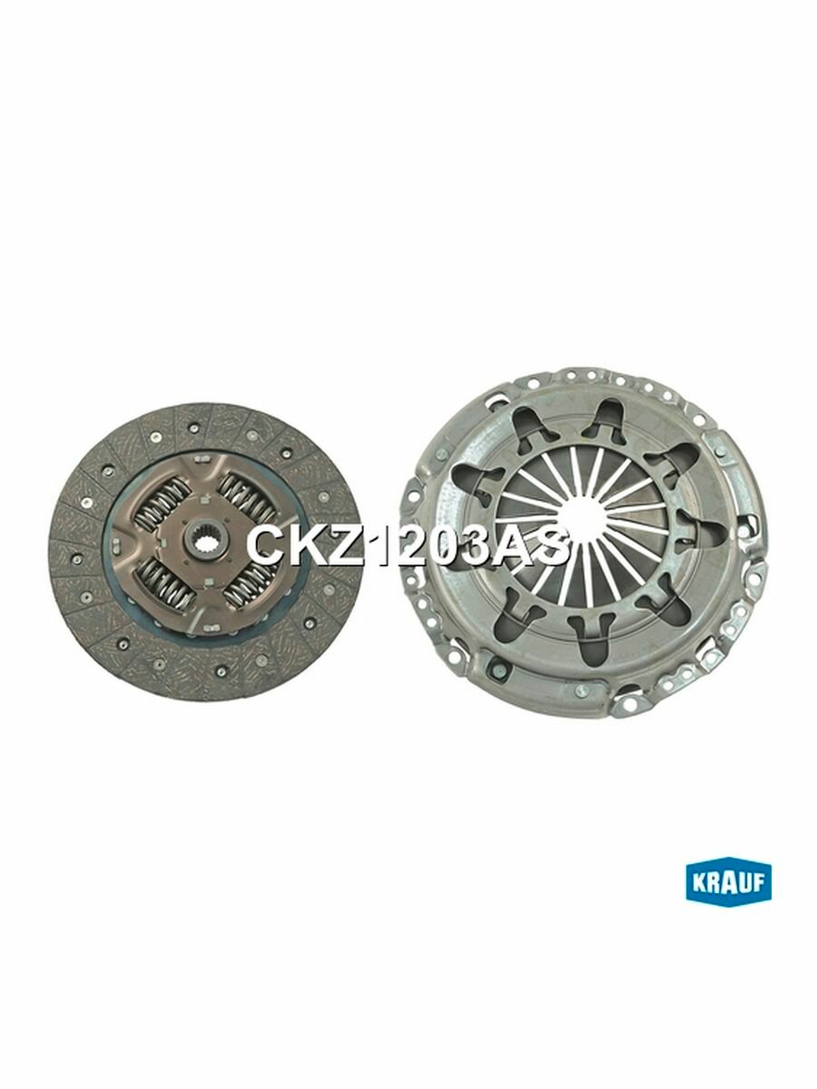 Сцепление комплект без подшипника для а/м Citroen Berlingo, Dispatch, C4, Fiat Scudo, Opel Combo MPV, Peugeot Partner, Expert, KRAUF CKZ1203AS