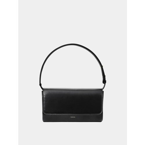 Сумка Stand Oil, фактура матовая, черная кожа1