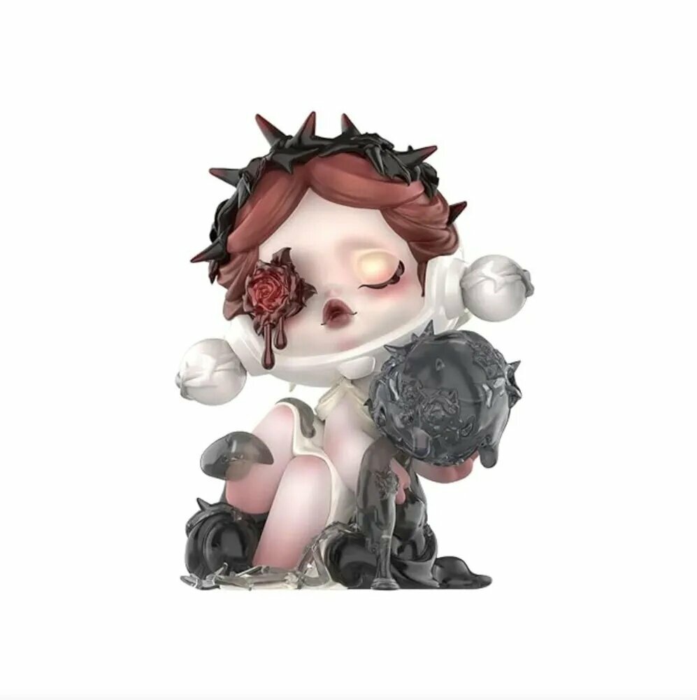 POP MART - Коллекция SKULLPANDA The Glimpse Figure, Подарки, украшения комнат, 1 шт