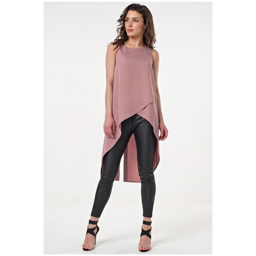 Топ женский FLY плательная ткань фиолетовый 46р.