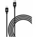 Металлический зарядный кабель UBEAR Force UCB-C|Lightning, стальная оплётка, длина 1.2 м., цвет: чёрный.