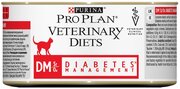 Влажный корм для кошек Pro Plan Veterinary Diets DM St/Ox при диабете, с говядиной 195 г