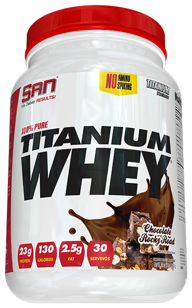 SAN Pure Titanium Whey 908 g Шоколадная крошка