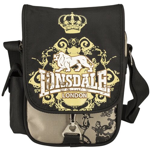 Сумка Lonsdale LSAB-RT3-9504 на плечо, одно отделение, на молнии, для мальчиков, размер 22x16x6см