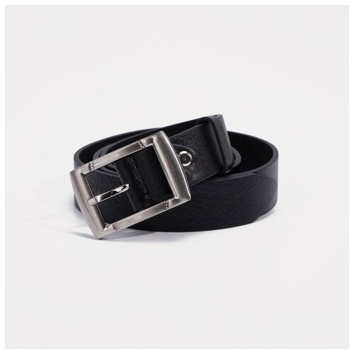 фото Ремень жен 05-01-02-01, 3*0,3*115 см, винт, пряжка металл, черный mayer