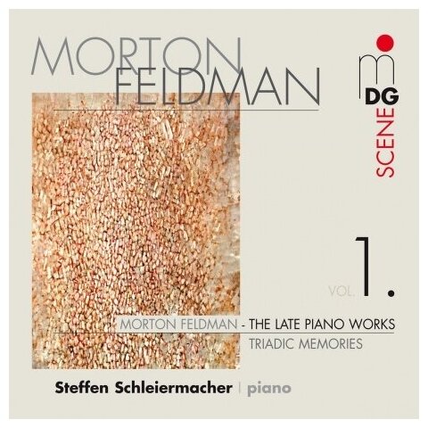 Компакт-Диски, MDG, SCHLEIERMACHER, STEFFEN - Feldman: Late Piano Works Vol. 1 (CD)