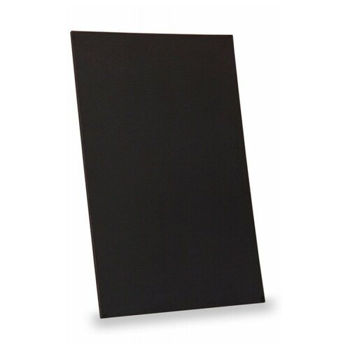 фото Меловая доска без рамы, 50x70 см, черная, мдф unistframe