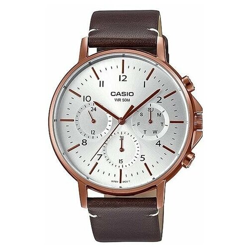 наручные часы casio collection японские наручные часы casio collection mtp vd01l 7c серебряный коричневый Наручные часы CASIO Collection