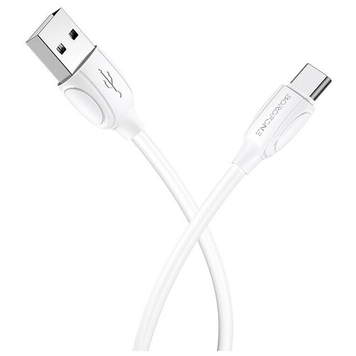 Кабель Borofone BX19 Benefit Type-C - White кабель usb iphone lightning borofone bx19